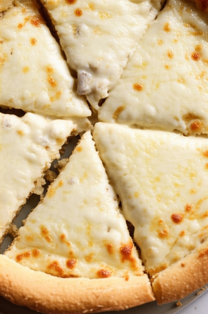 Alfredo Deep Dish Pizza image