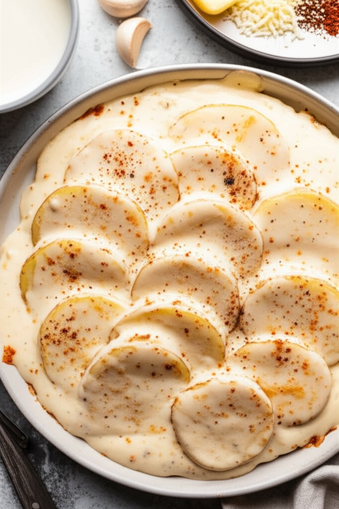Alfredo Potatoes image