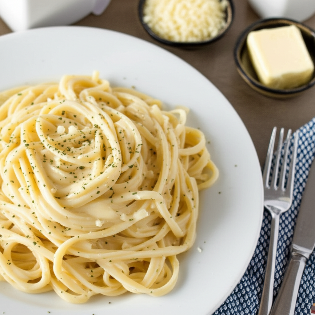 Alfredo Sauce To Die For image