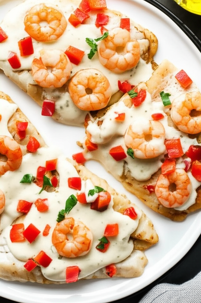 Alfredo Shrimp Tilapia image