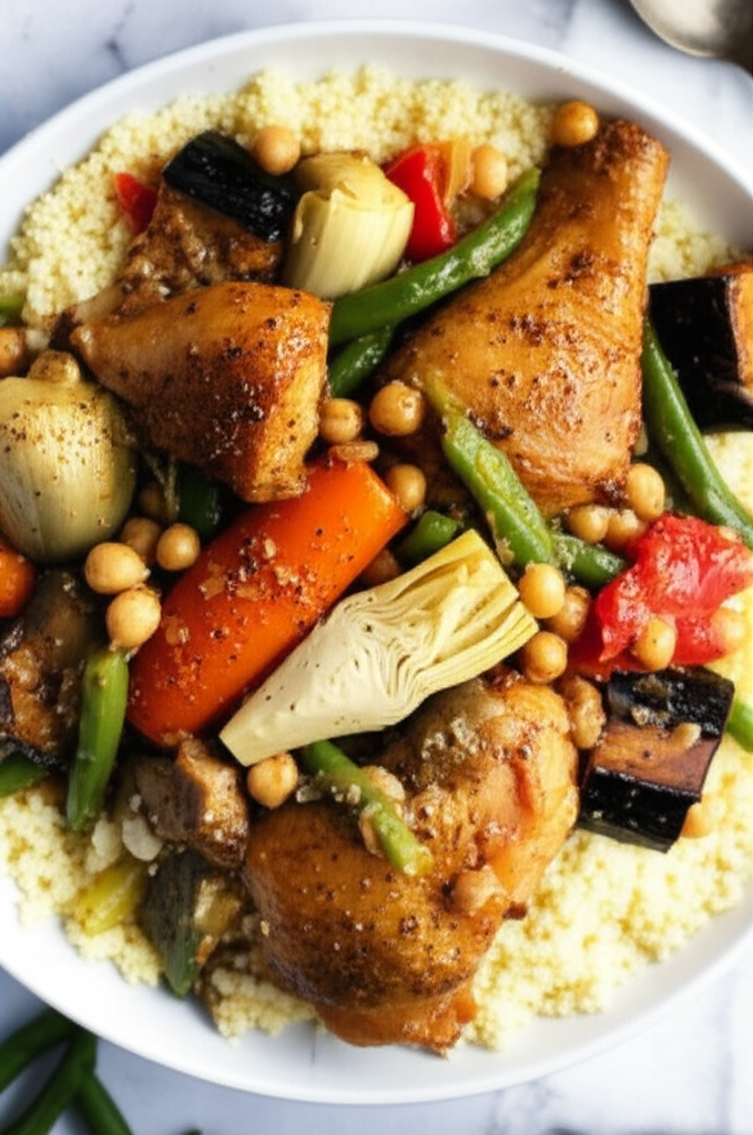 Algerian Couscous image