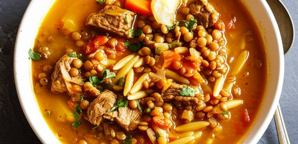 Algerian Lamb And Lentil Soup image