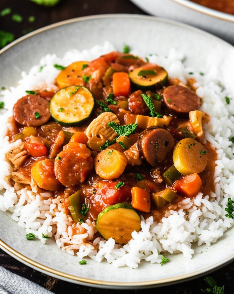 Ali S Chicken And Sausage Gumbo image
