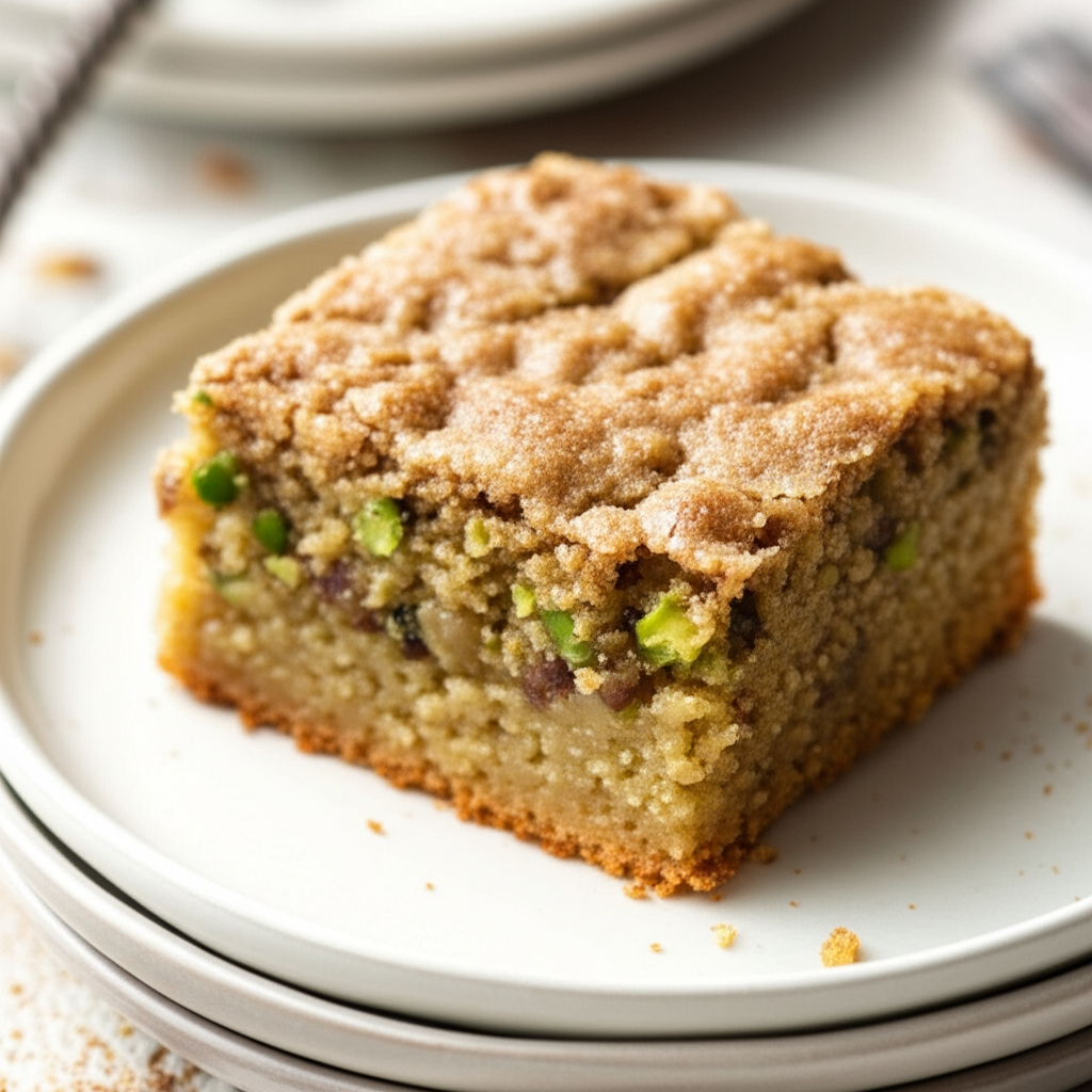 Alice's Pistachio Streusel Cake No Frost image