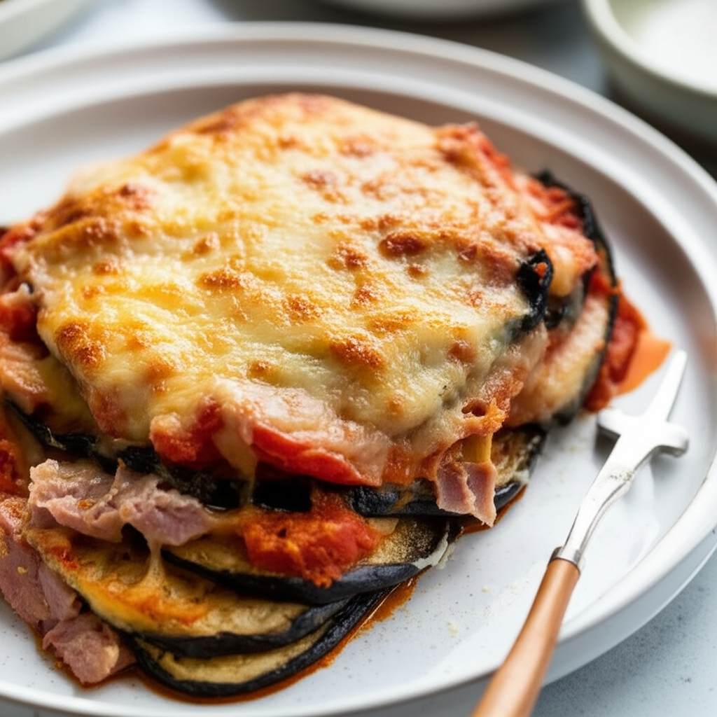 Berinzila Eggplant And Ham image