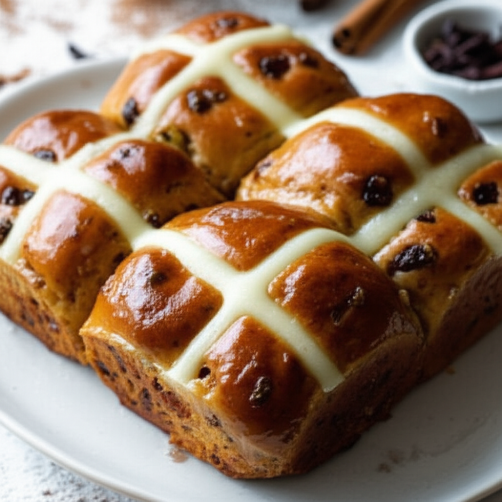 Alison Holst's Hot Cross Buns image