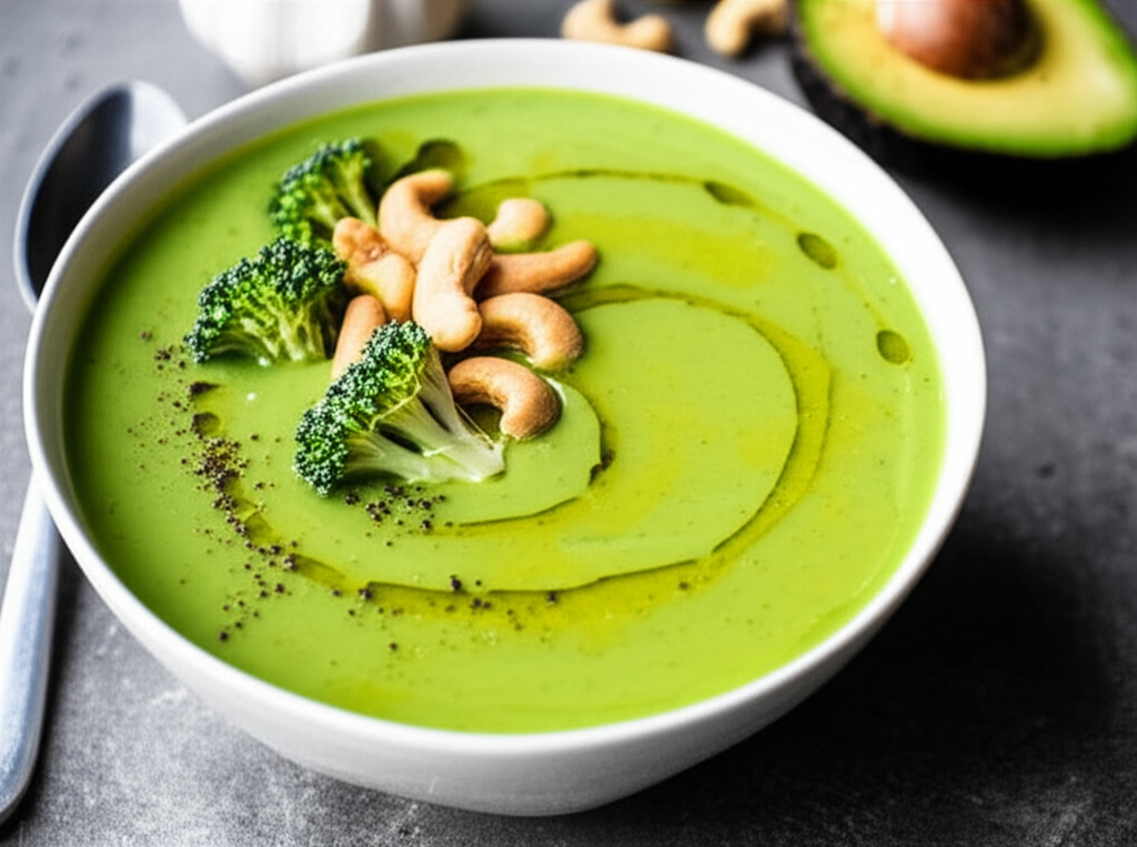 Alissa Cohen S Broccoli Soup Raw Foods image