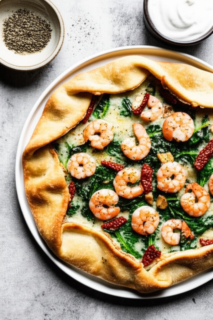All American Ranch Spinach Shrimp Pizza Rsc image