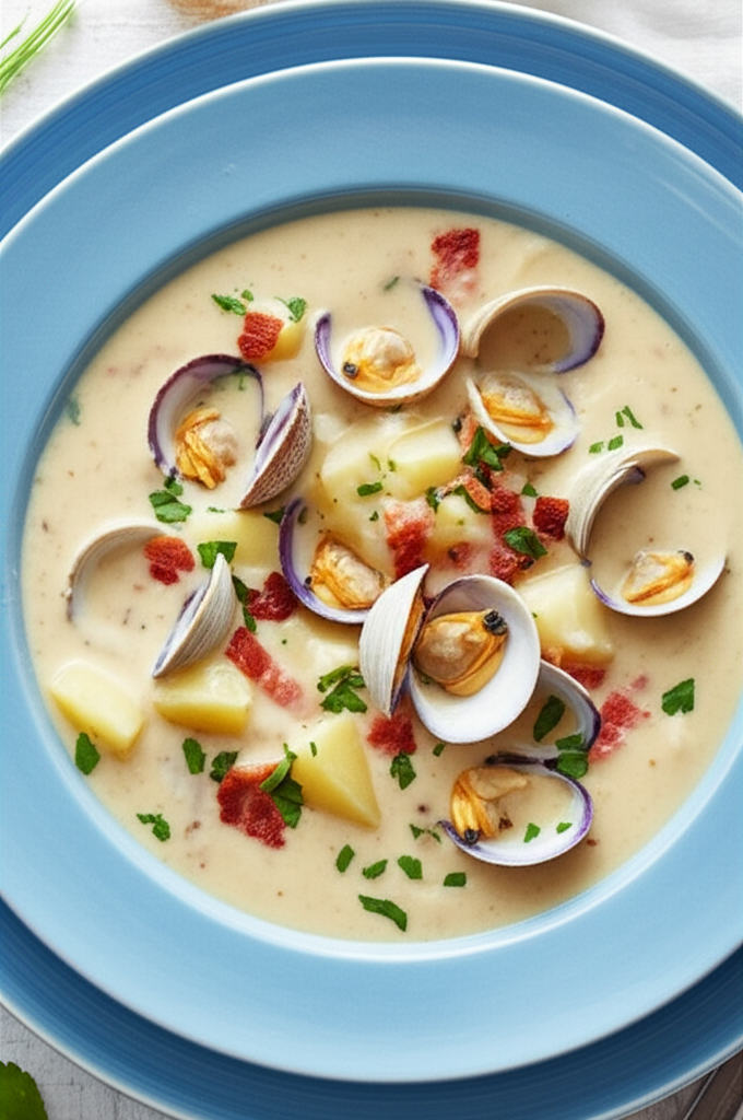 All Clammed Up Clam Chowder image