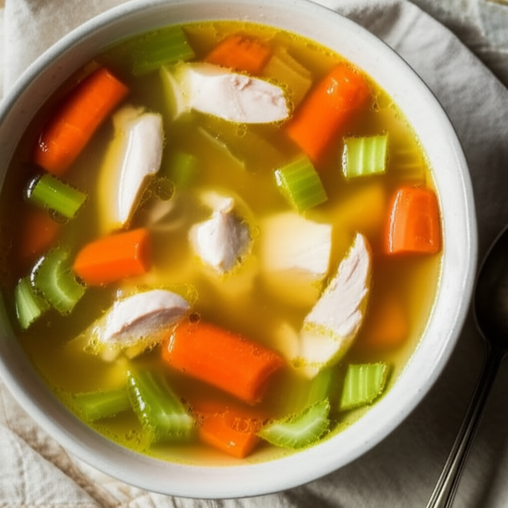 All Purpose Chicken Broth From The Crock Pot image