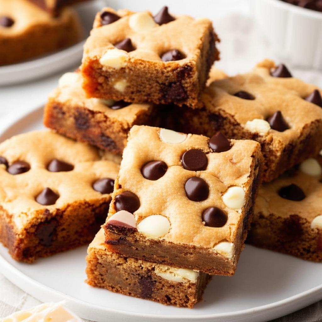 All Recipes White Chocolate Blondies image