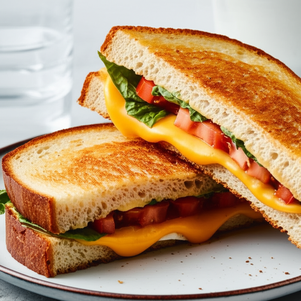 All American Grilled Cheese With A Twist image