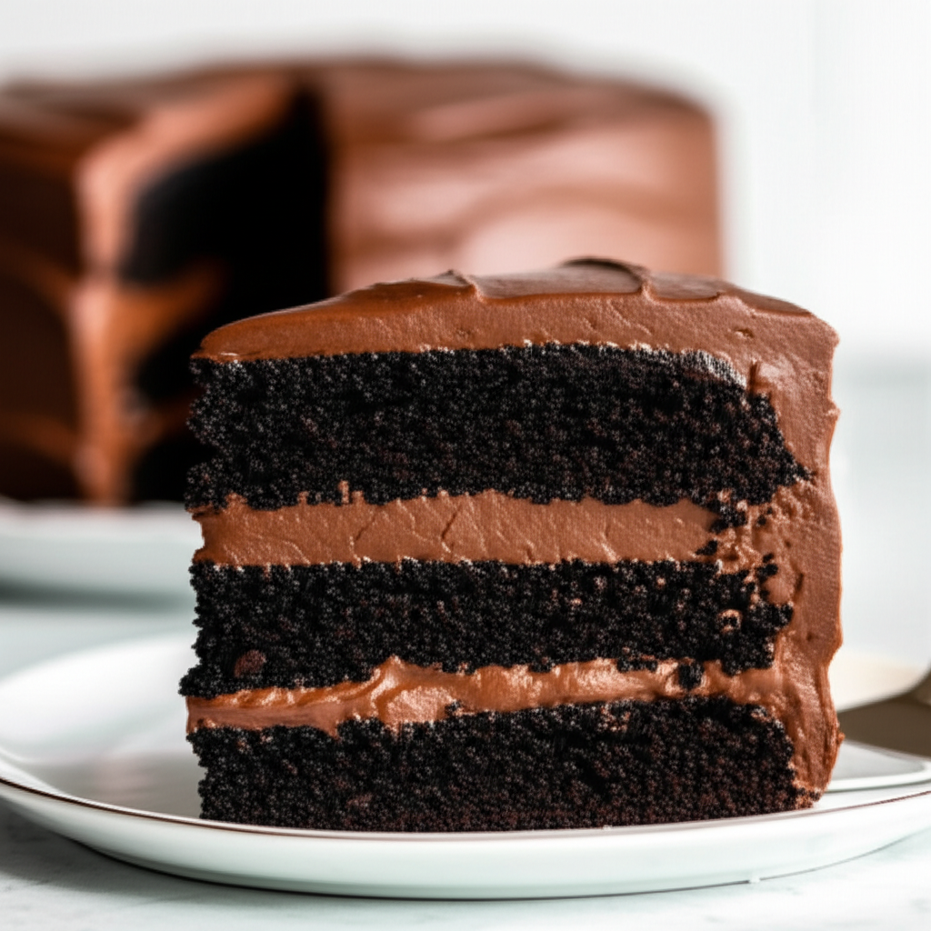 All Chocolate Blackout Cake From Ebinger S image
