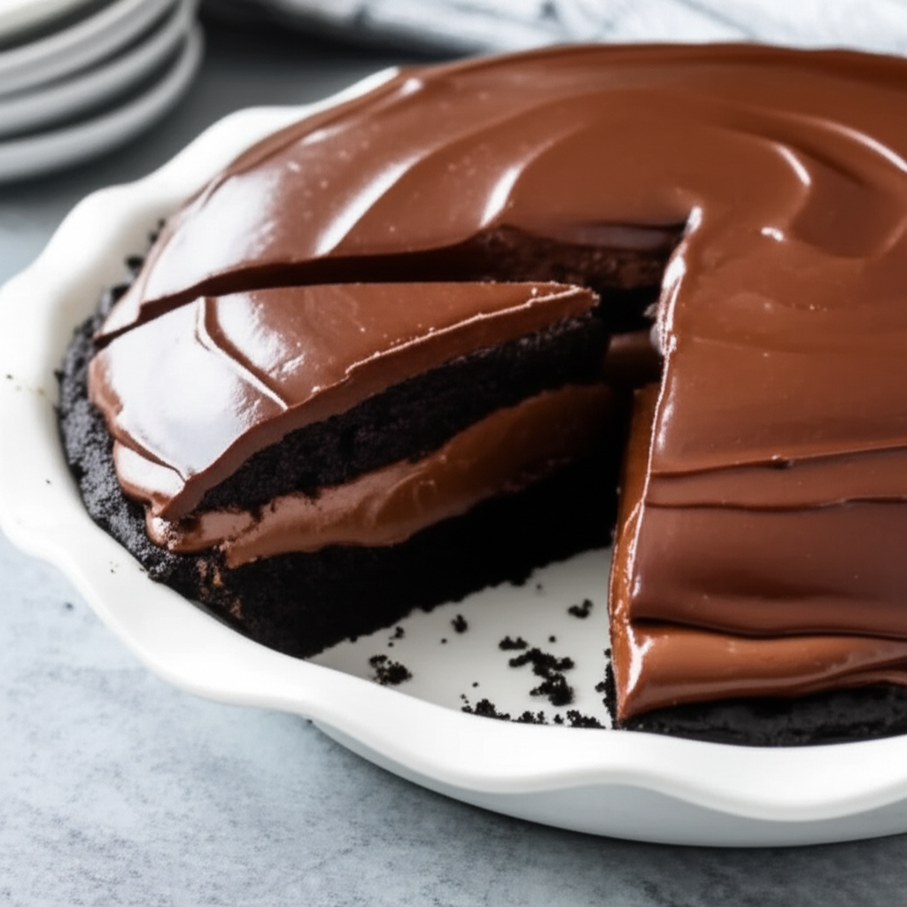 All Chocolate Boston Cream Pie image