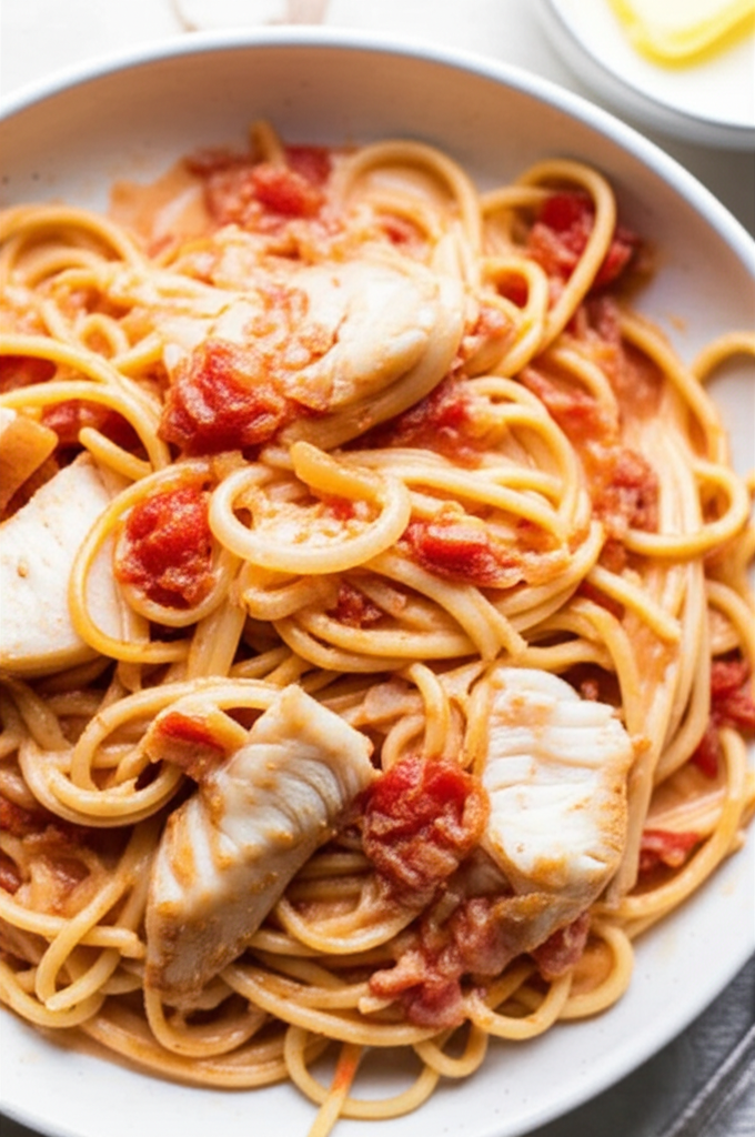 Campbell S Seafood Tomato Alfredo image