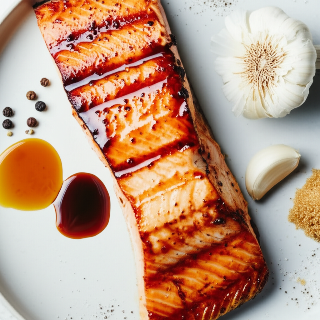 All Purpose Marinade For Fish Salmon Swordfish Or Shark image