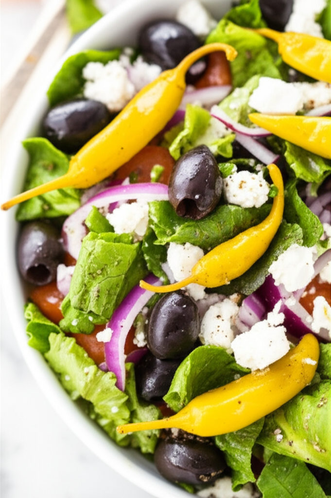 Chic To Be Greek Salad From Salad Creations image