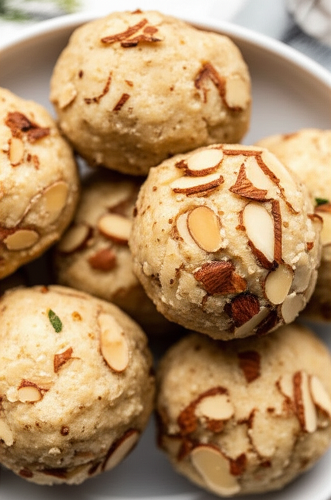 Almond And Ginger Matzo Balls image