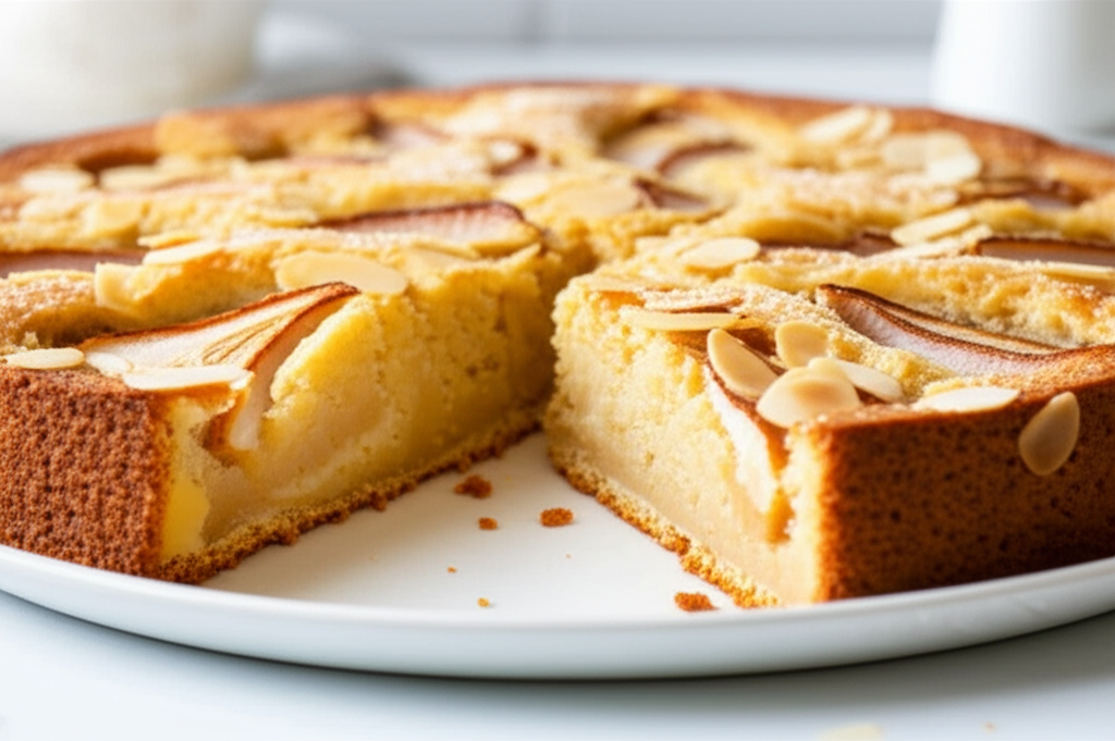 Almond And Pear Cake image