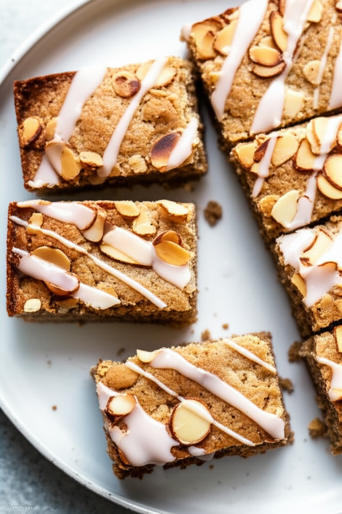Almond Banana Bars image