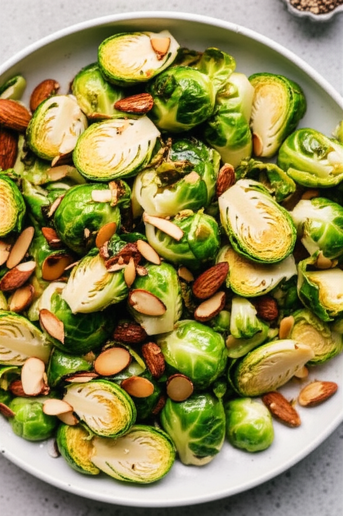 Almond Brussels Sprouts image