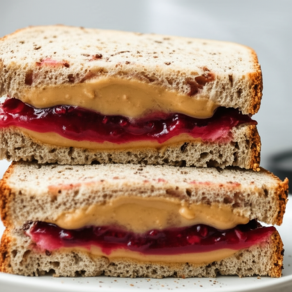 Almond Butter And Jelly Sandwich image