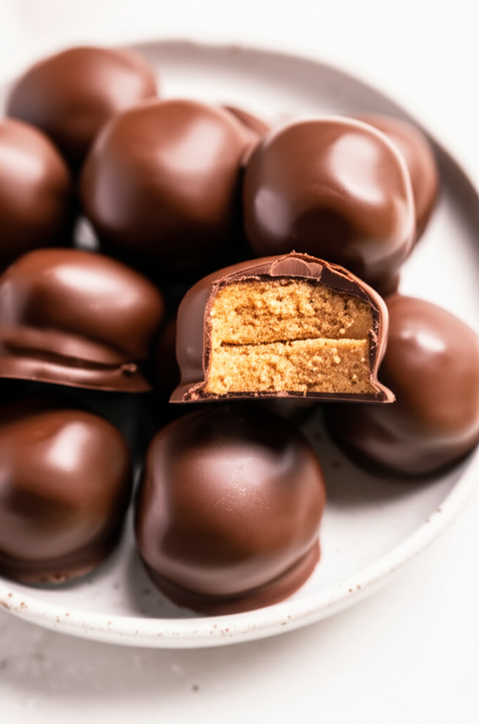 Almond Butter Buckeyes image