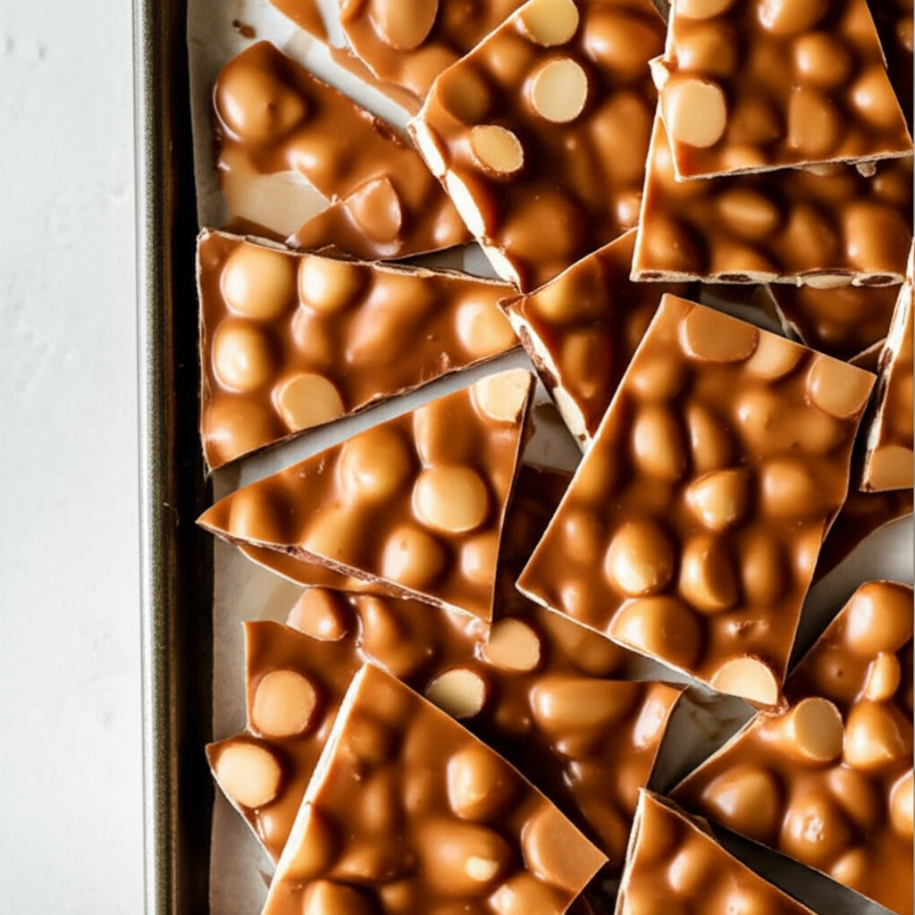 Almond Butter Crunch Candy image