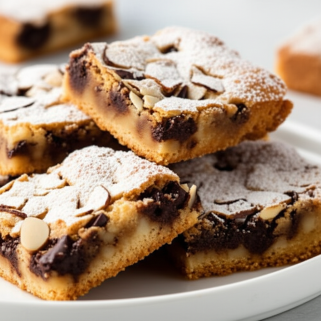 Almond Chocolate Chip Bars image