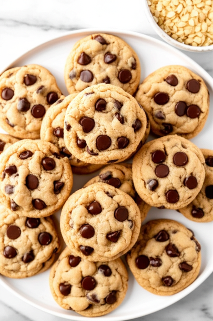 Almond Chocolate Chip Cookies image