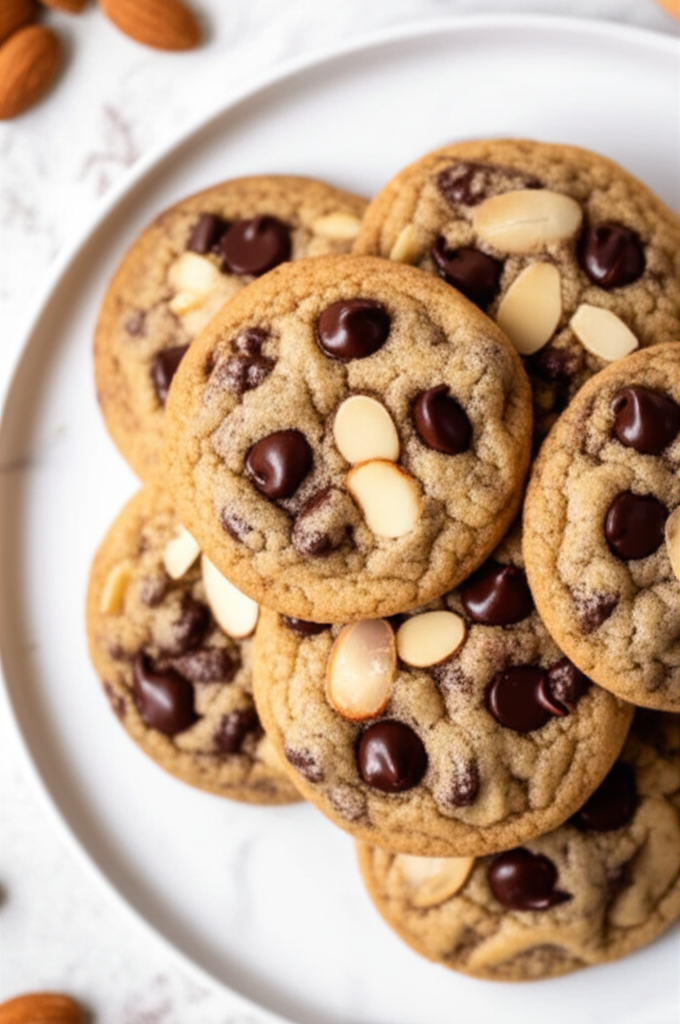 Almond Chocolate Chippers Favorite Chocolate Chip Cookies image