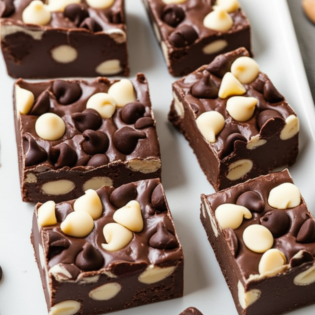 Almond Chocolate Fudge image