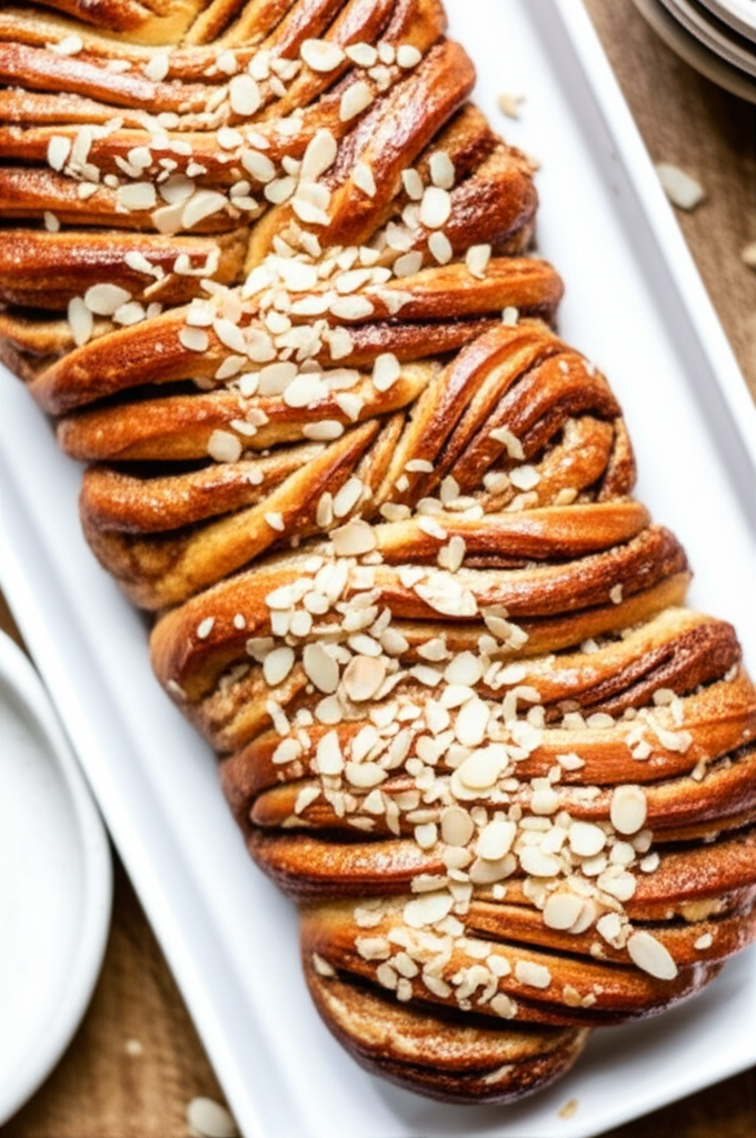 Almond Cinnamon Braid image