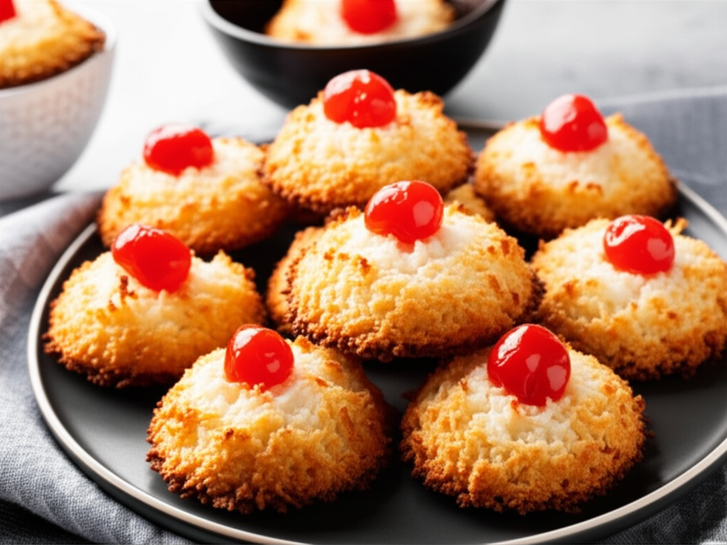 Almond Coconut Macaroons image