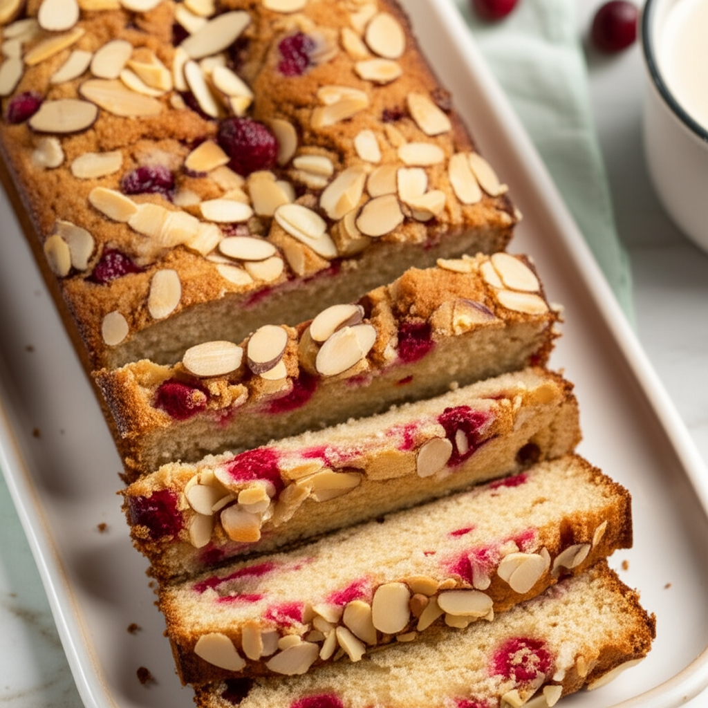 Almond Cranberry Bread image