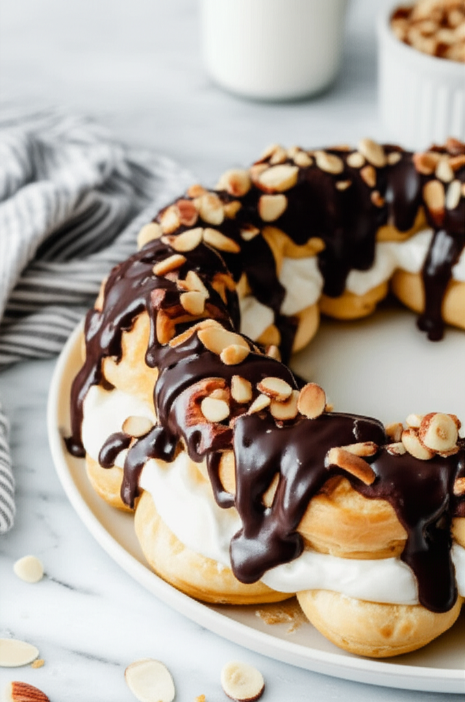 Almond Cream Puff Ring image