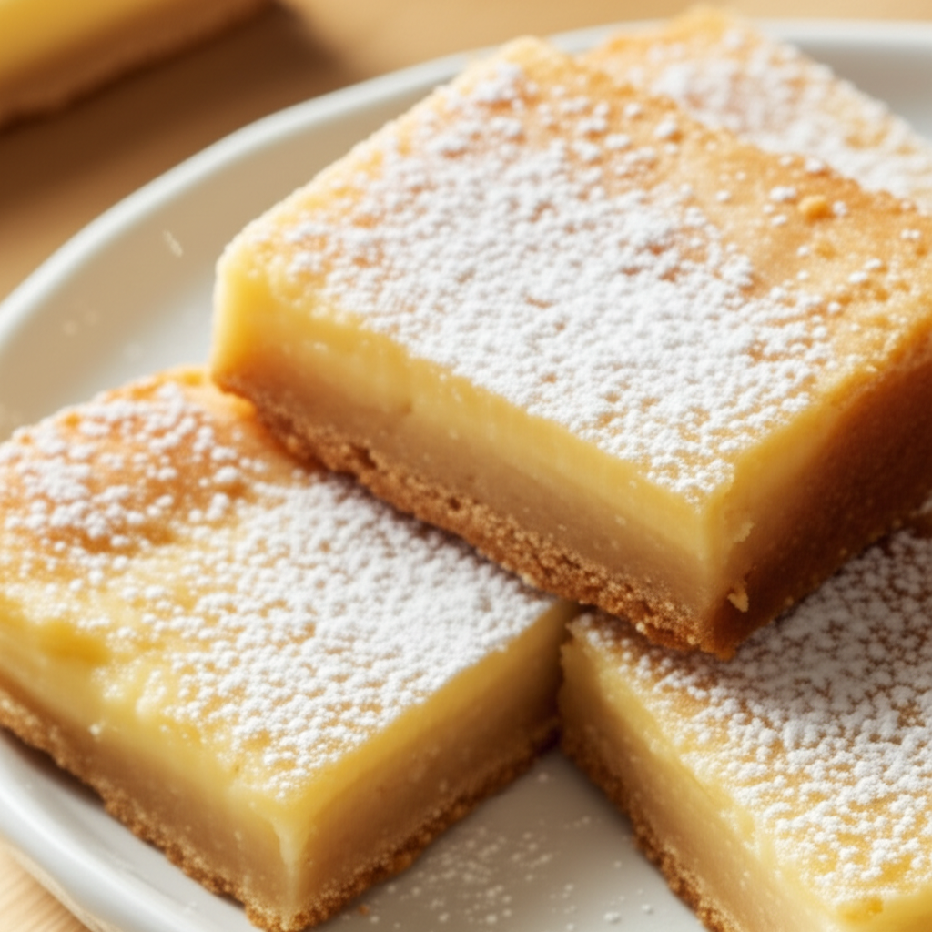 Almond Creme Bars image