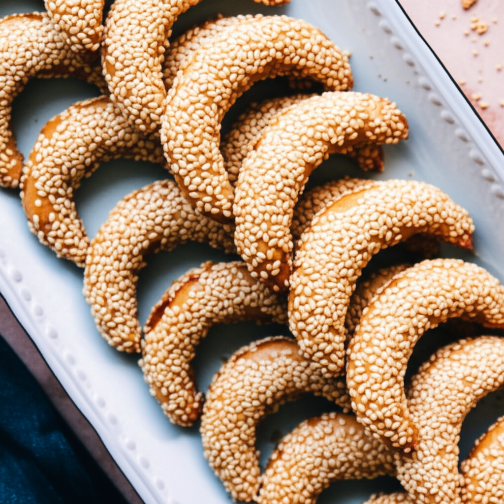 Almond Crescent Cookies image