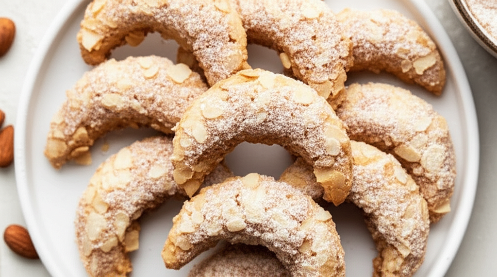 Almond Crescents image