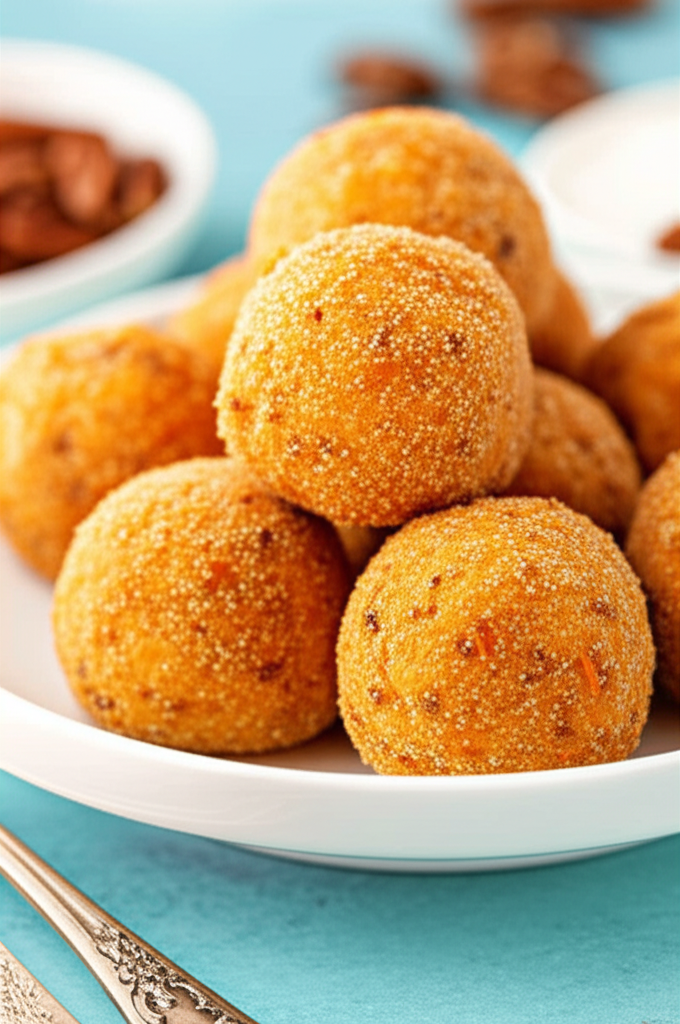 Carrot Marshmallow Balls image