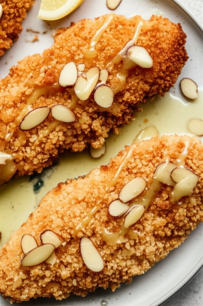 Almond Crusted Chicken Breasts image