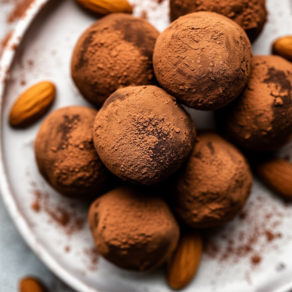 Almond Disaronno Truffles image