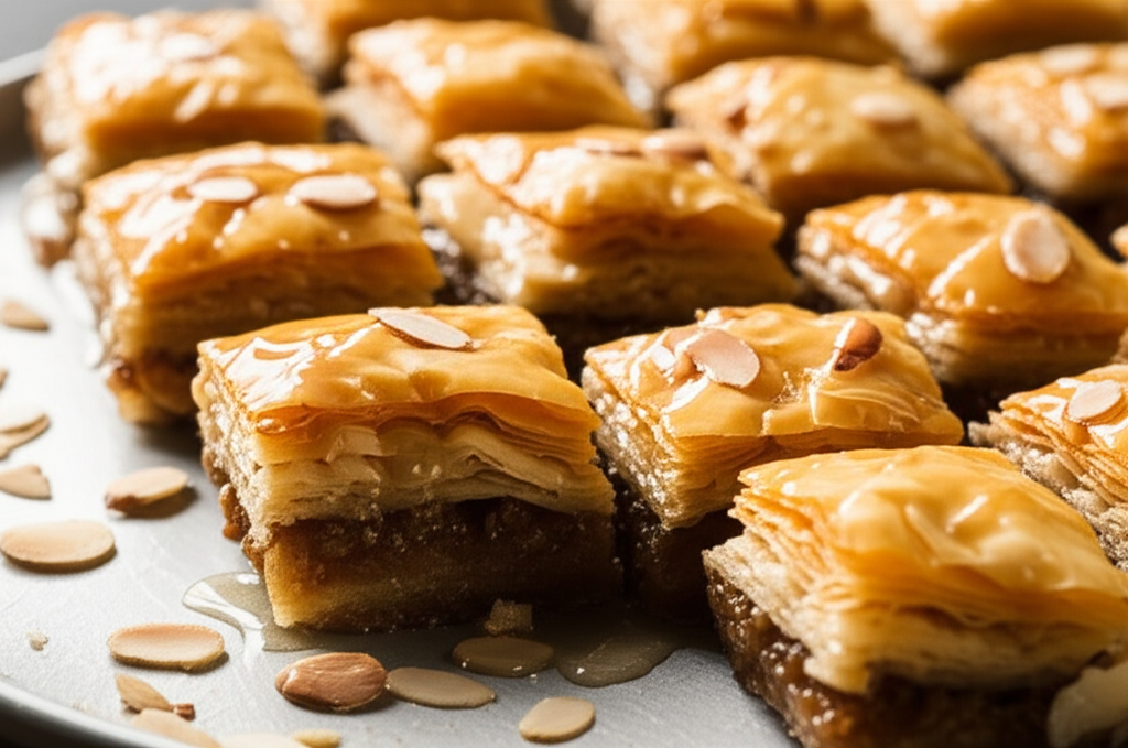 Almond Fig Baklava image