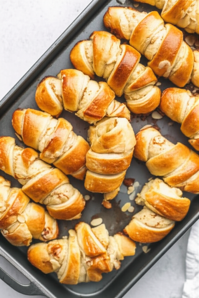 Almond Filled Crescent Rolls image