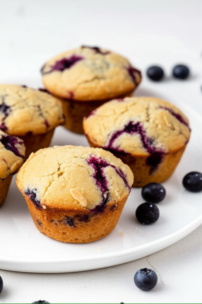 Almond Flour Berry Muffins image