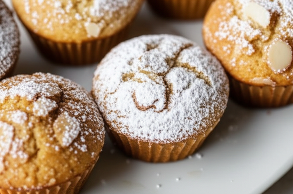 Almond Flour Cake Muffins image
