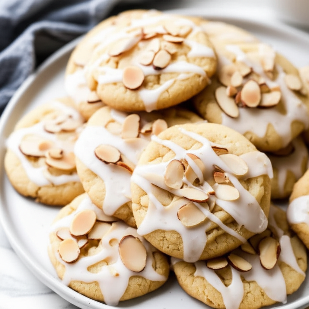 Almond Glazed Sugar Cookies image