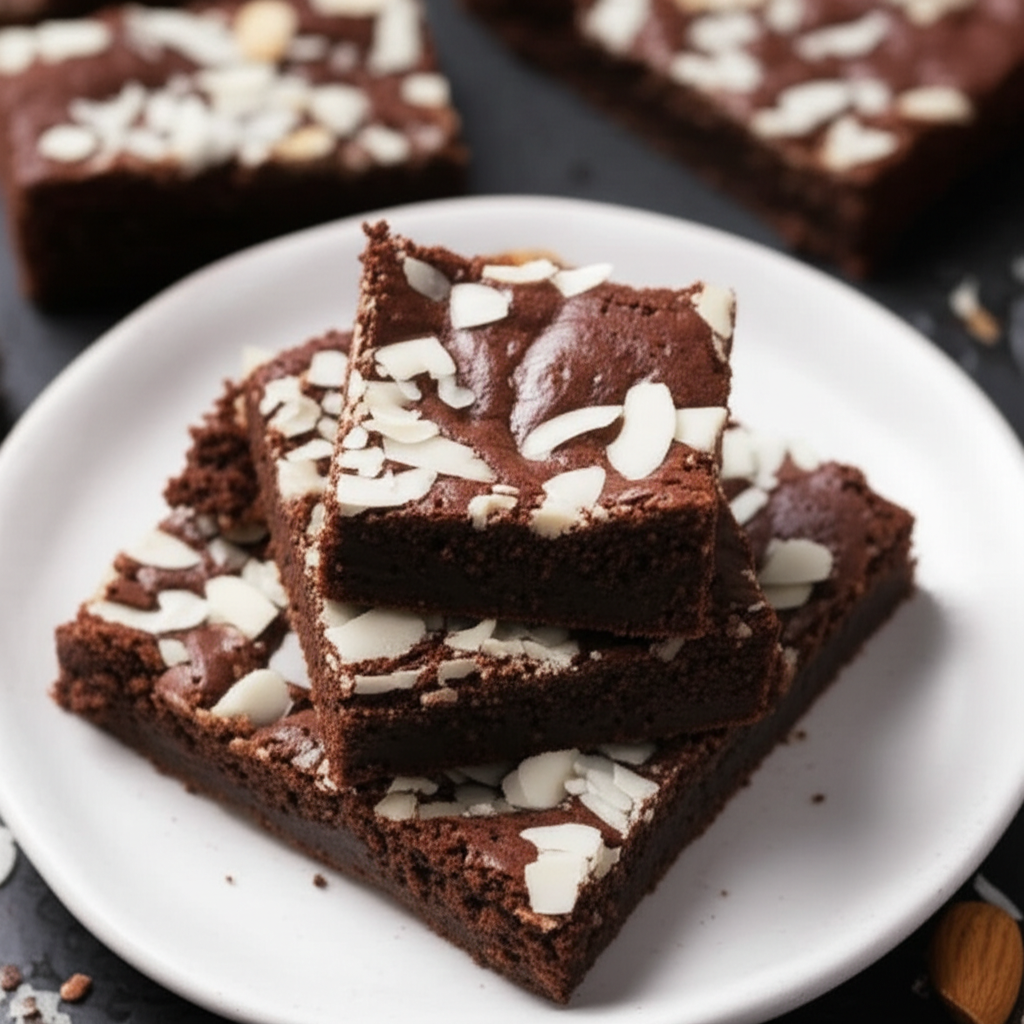 Almond Joy Brownies Jar Recipe image