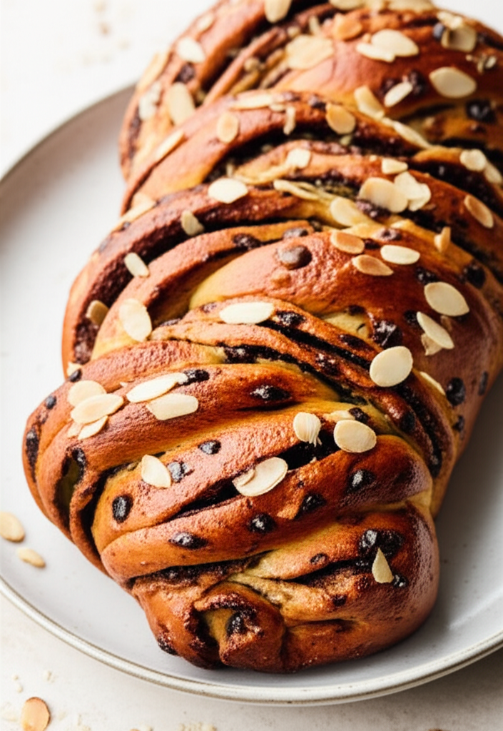 Almond Joy Challah image