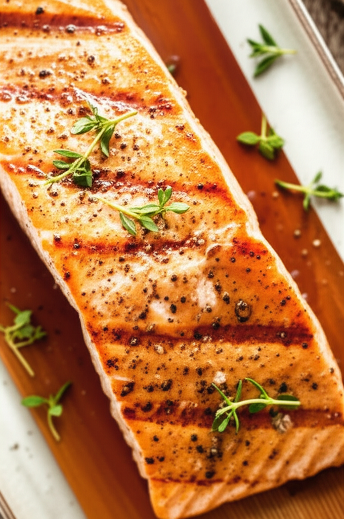 Cedar Board Salmon image